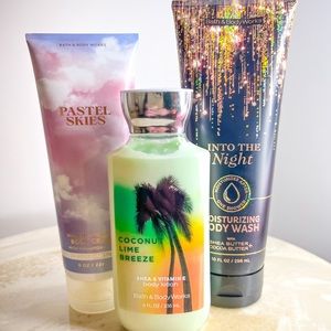 Bath and Body Works mixed lot of body care